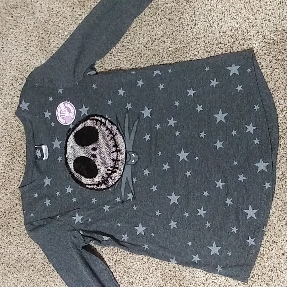 Nightmare Before Christmas girls long sleeve shirt